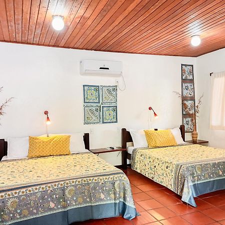 Pousada Casa Da Edinha Velha Boipeba Esterno foto