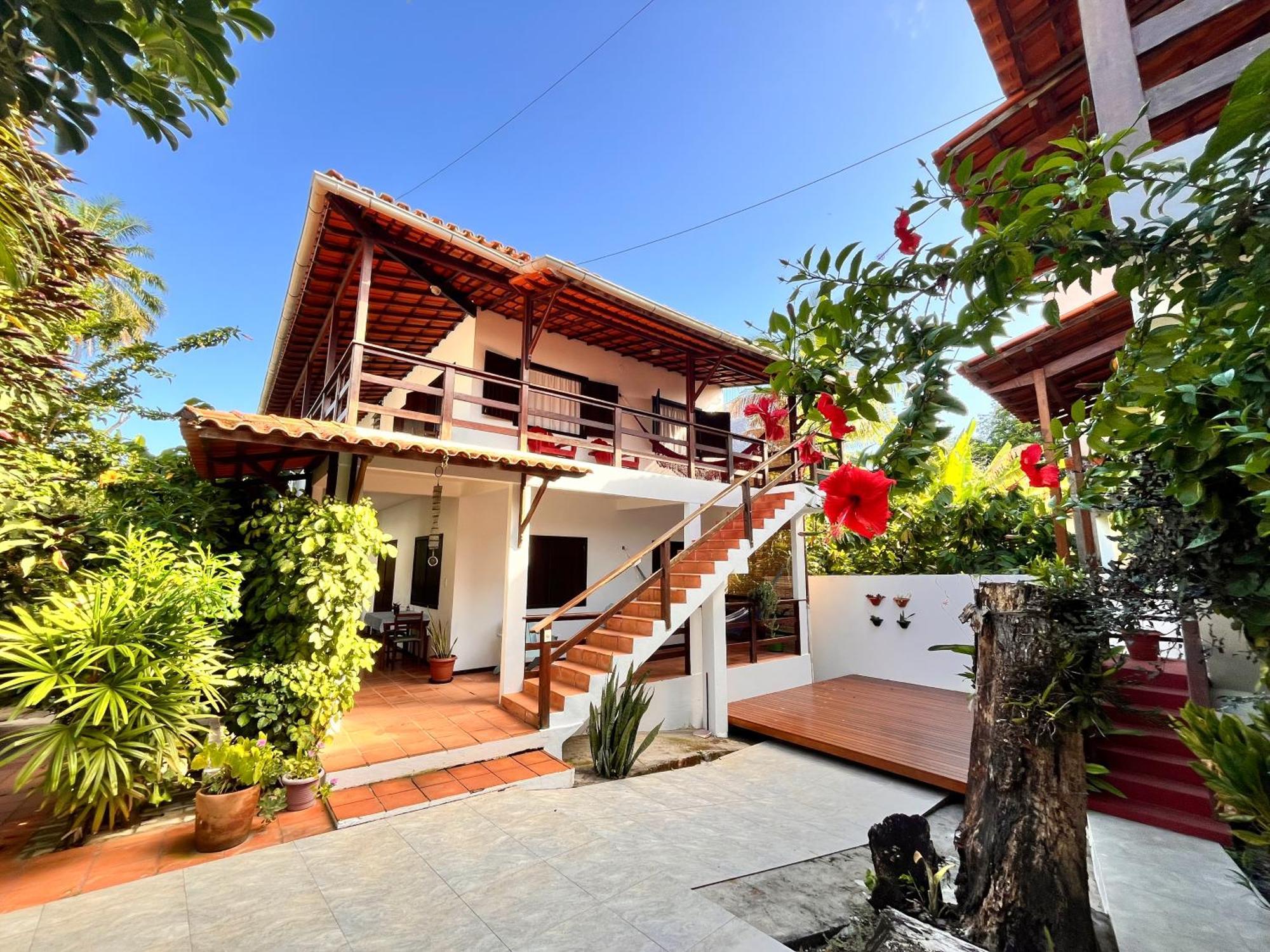 Pousada Casa Da Edinha Velha Boipeba Esterno foto
