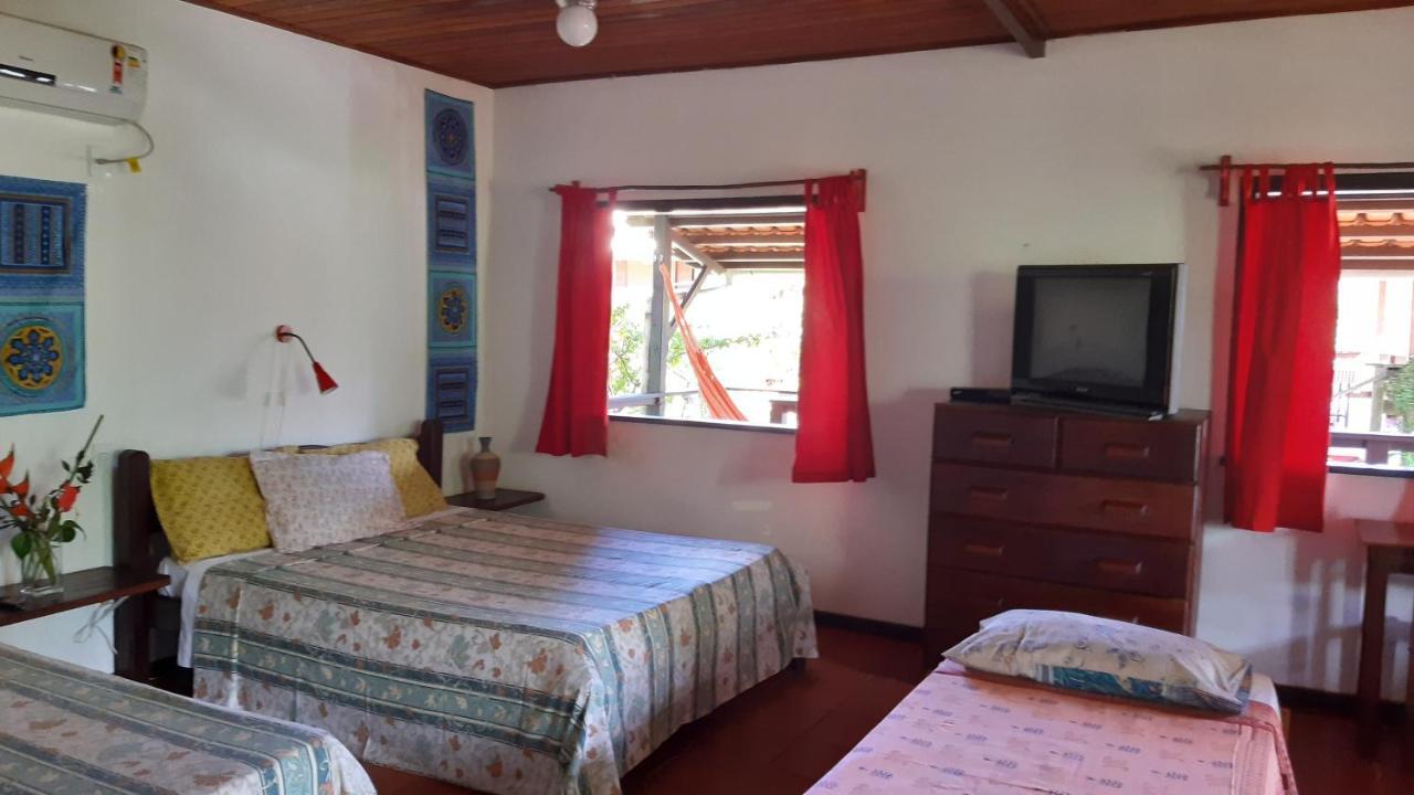 Pousada Casa Da Edinha Velha Boipeba Esterno foto