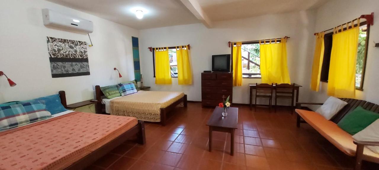Pousada Casa Da Edinha Velha Boipeba Esterno foto